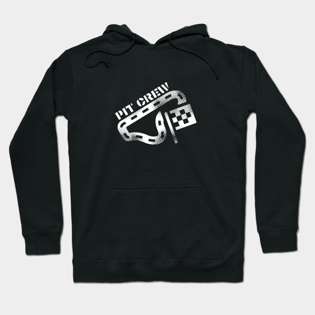 Pit Crew Hoodie by NomesInk